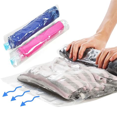 vacuum packing clothes for travel